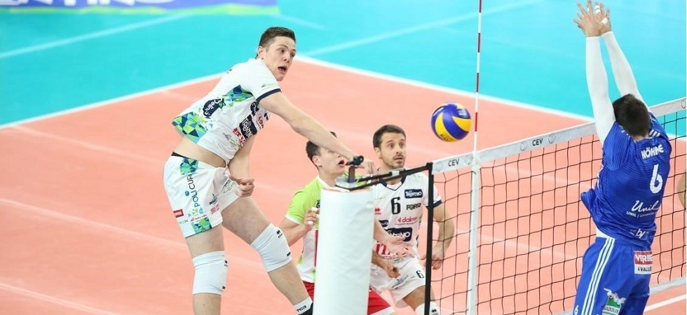 La Trentino Volley strapazza di nuovo il Losanna e passa agli ottavi di coppa Cev